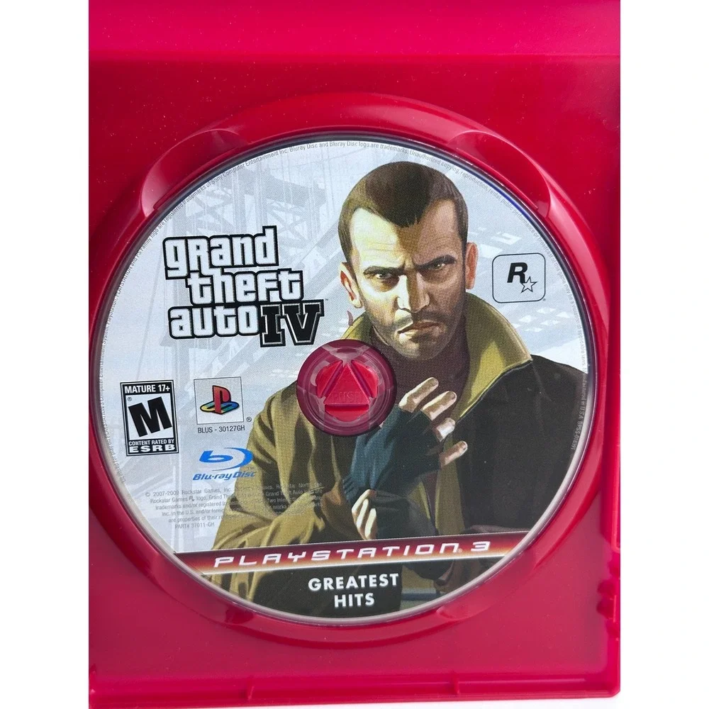 Grand Theft Auto‎ IV (4) PS3 Playstation 3 Greatest Hits Game Complete + Map CIB